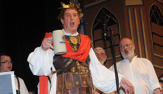 immer dabei: der Triumphator (©Foto: Ingrid Grossmann)
